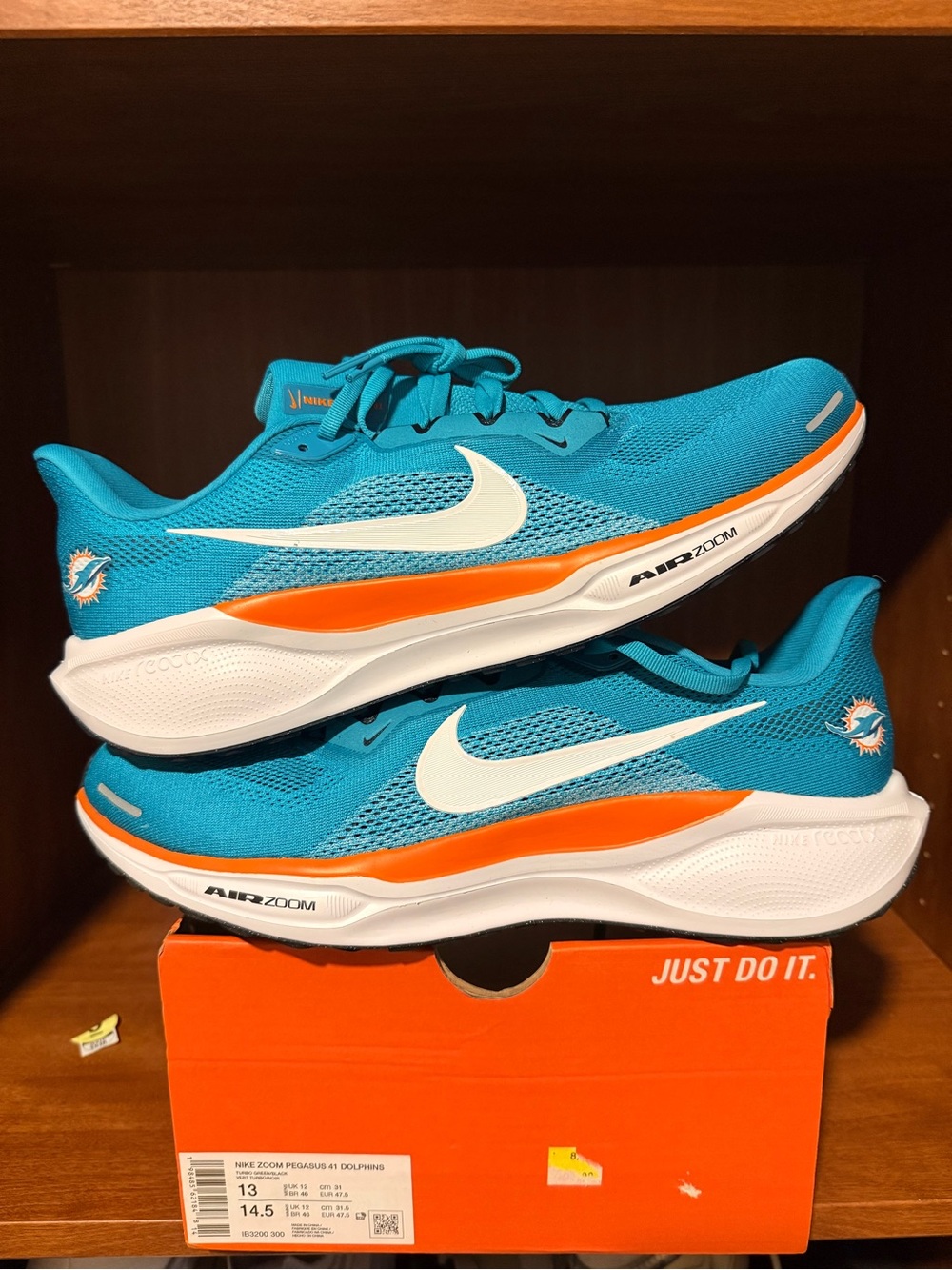 Nike Men’s Air Zoom Pegasus 41 Miami Dolphins